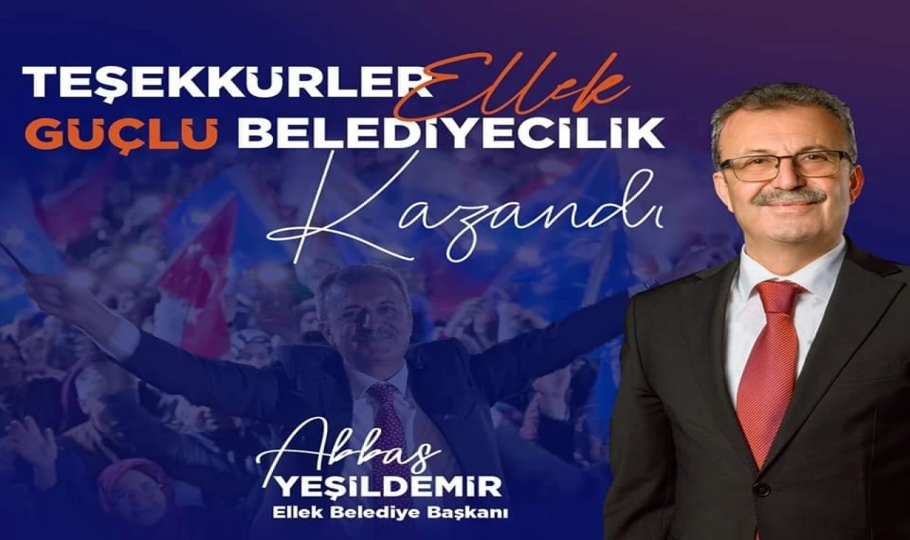 Ellek Belediye Başkanı Abbas Yeşildemir Oldu