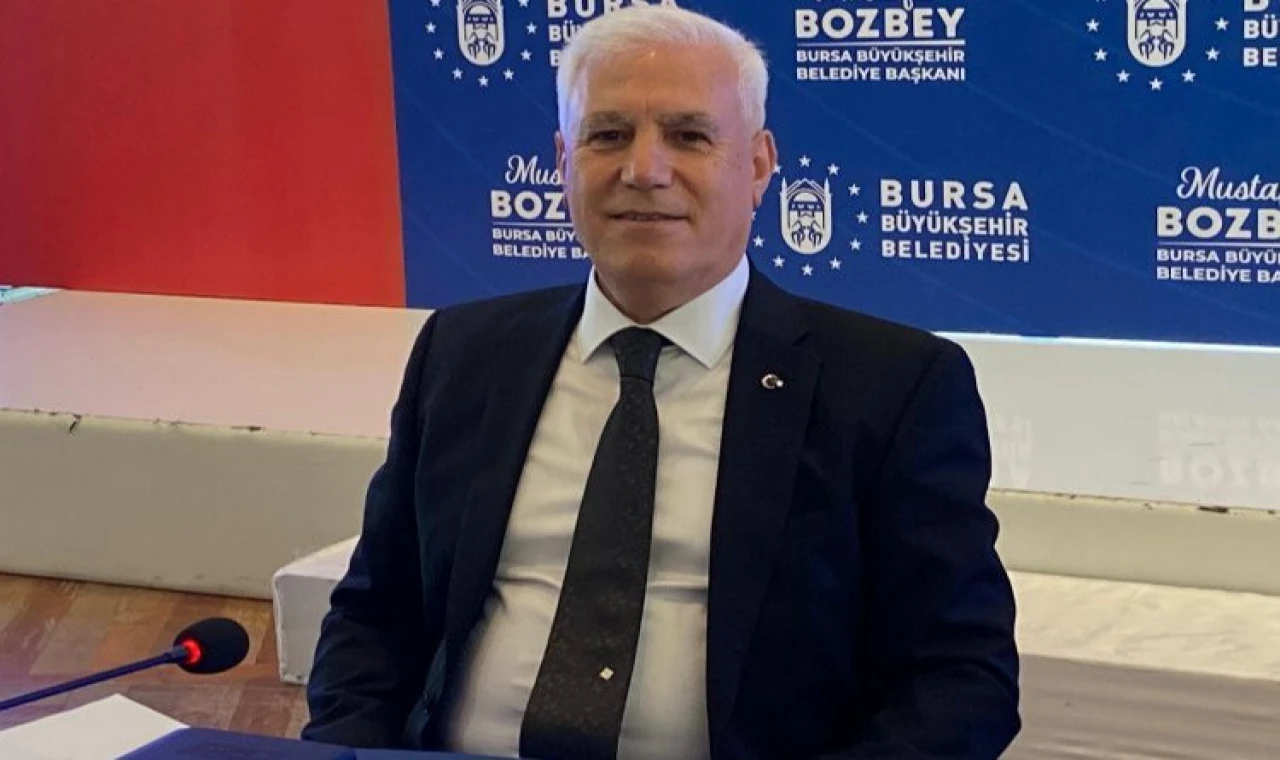 Bursa Büyükşehir Belediye Başkanı Mustafa Bozbey basınla buluştu