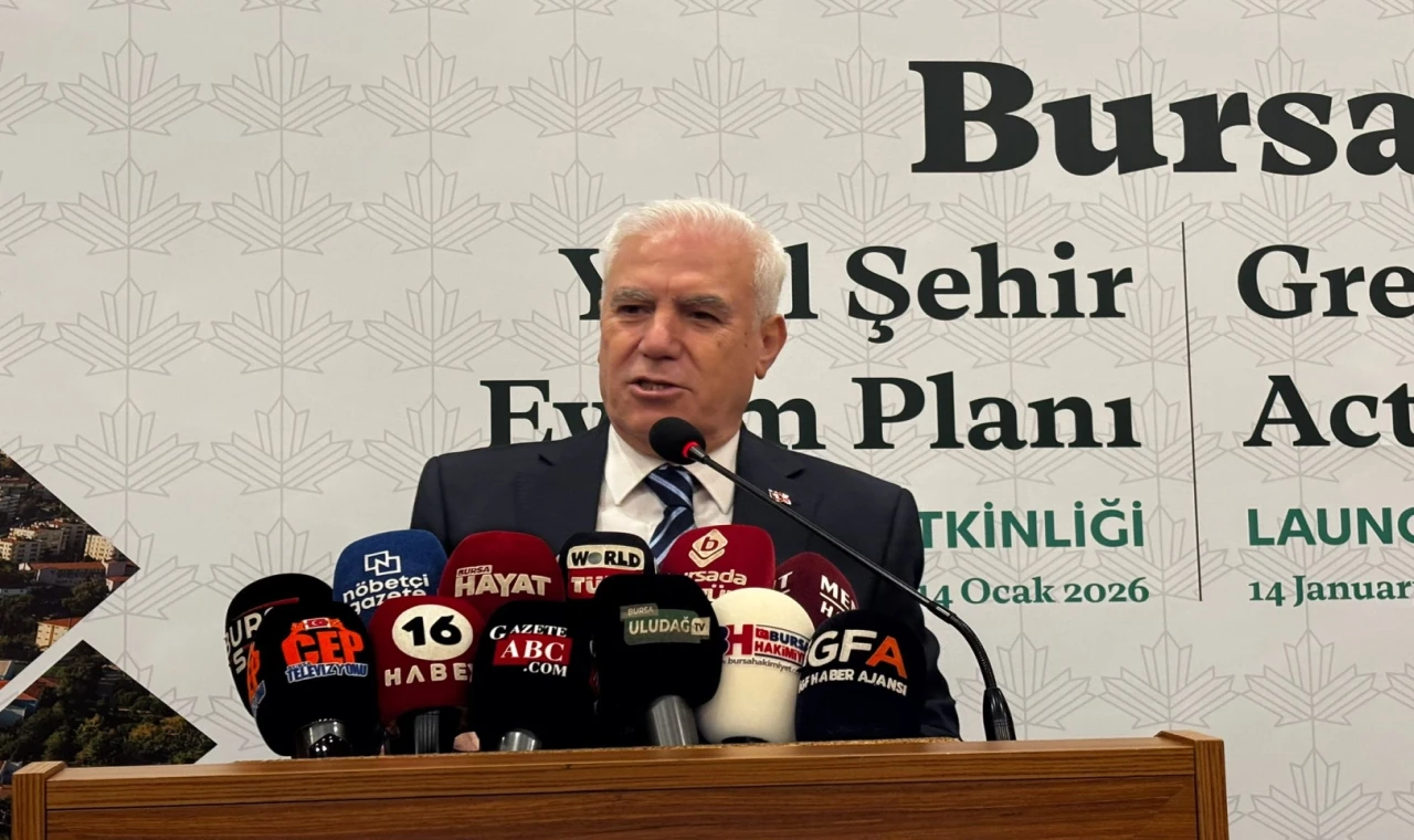 Bursa ’Yeşil Şehir Vizyonu’ ile öne çıkıyor