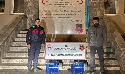 Düziçi İlçesinde asansör motoru hırsızlığı şüphelisi iki kişi yakalandı