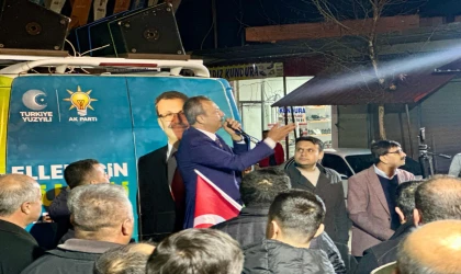 Ellek Belediye Başkan Adayı Abbas Yeşildemir: Ellek İçin Önemli Başarılara İmza Attıklarını Belirtti