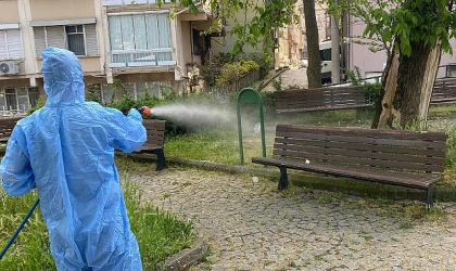 Osmangazi’den çevre dostu ilaçlama