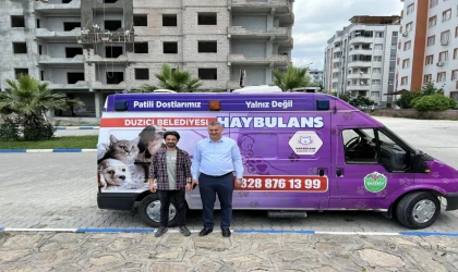 DÜZİÇİ BELEDİYESİ'NDEN HAYBULANS HİZMETİ