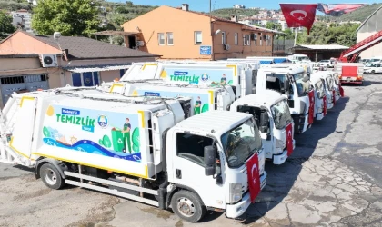 Mudanya’da temizlik filosu yeni araçlarla güçlendi