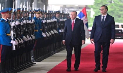 Cumhurbaşkanı Erdoğan, Sırbistan Cumhurbaşkanı Aleksandar Vucic ile görüştü