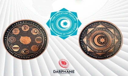 Darphane’den Türk Devletleri Teşkilatı’na hatıra para