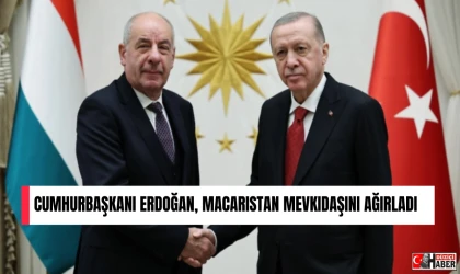 Cumhurbaşkanı Erdoğan, Macaristan mevkidaşını ağırladı