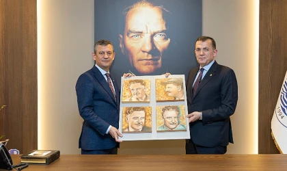 CHP Genel Başkanı Özgür Özel, Başkan Abdullah Özyiğit’i ziyaret etti