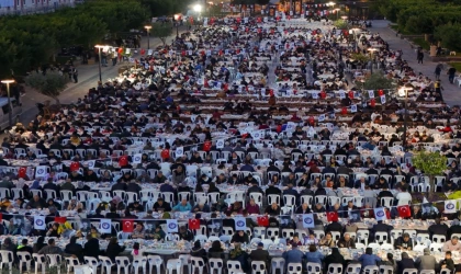 Antalya Demre’de birlik ve beraberliğin sofrası kuruldu!