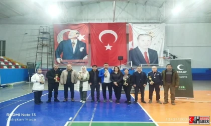 Yeşilay Düziçi İlçe Temsilciliği Masa Tenisi Turnuvası Düzenlendi.